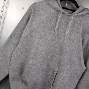 Discus Vintage '80s Tri-blend heather Gray Pullover Hoodie Sweatshirt Medium